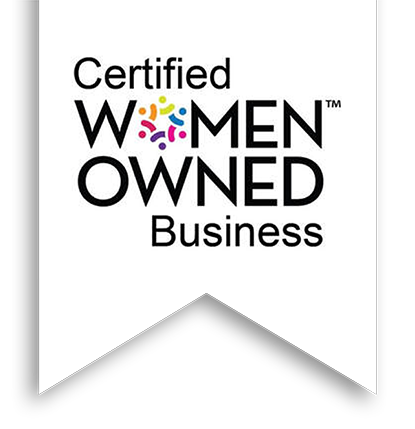 certified woman owned business ribbon award image