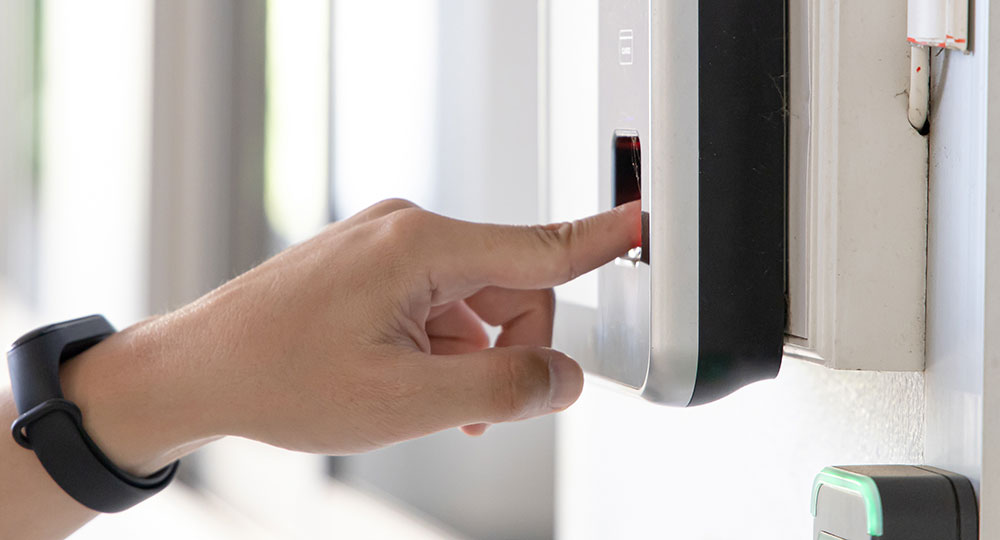 biometric finger scanner photo